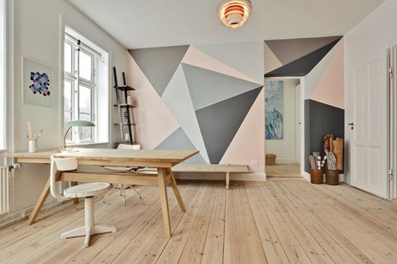 Líneas y colores: La geometría en la decoración