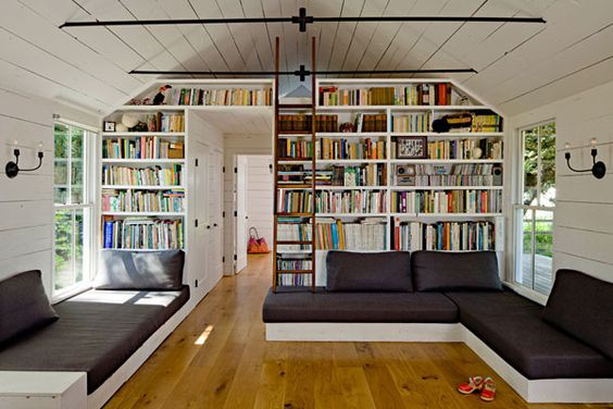 Una biblioteca en casa