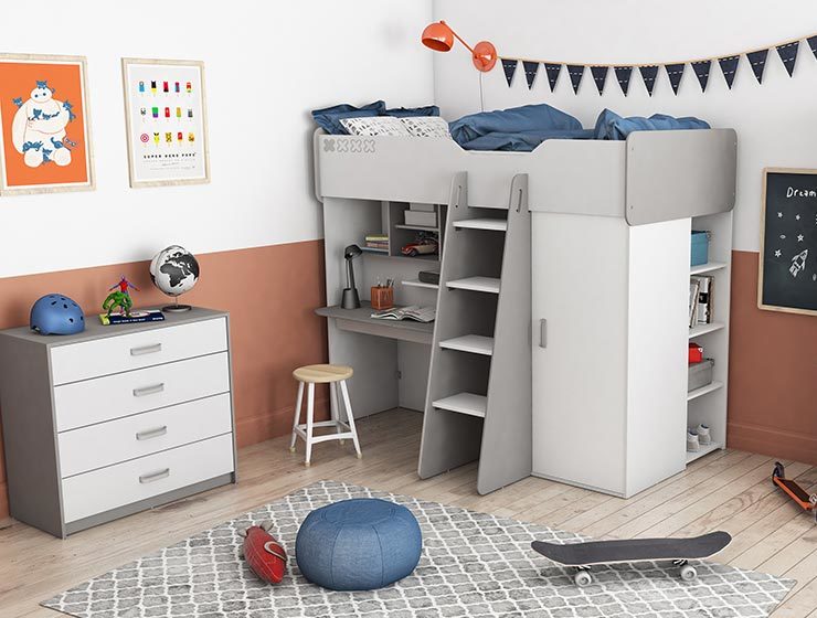 10 muebles de Conforama para dormitorios juveniles